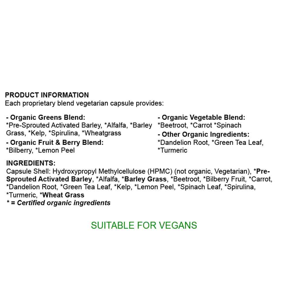 Organic Wholefood Multivitamax